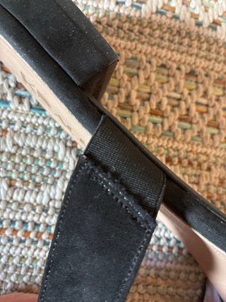 Sandalias Krack negras sin talón