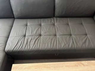 Sofá Chaise Longue Negro