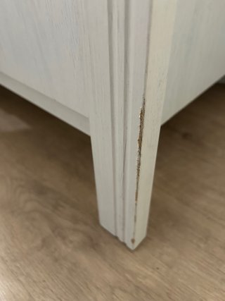 Armario IKEA 2 puertas gris/blanco
