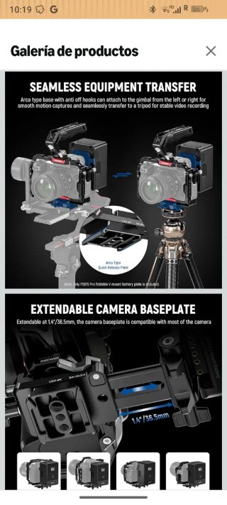 Neewer PS015 Pro Soporte Batería V-Mount