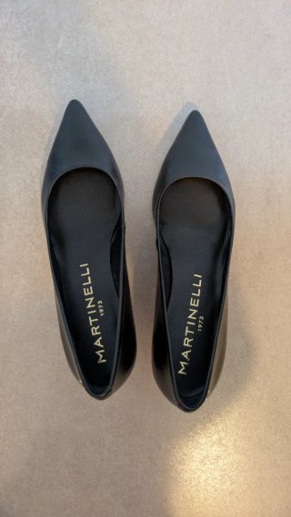 Zapatos tacón Martinelli negros mujer