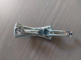 Spilla per capelli  in metallo con strass