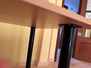 Mesa de comedor /escritorio efecto madera