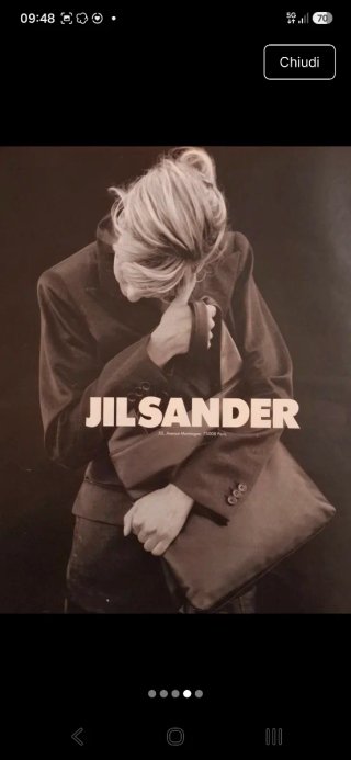 Pubblicità vintage Jil Sander