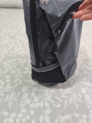 Mochila Adidas Gris y Negra