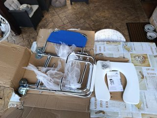 Sedia WC Mobiclinic con rotelle MANZANARES
