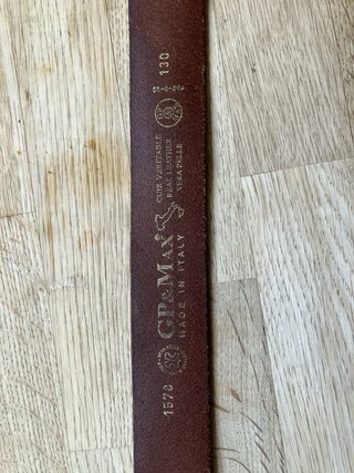 Cintura El Charro Cuoio Vintage