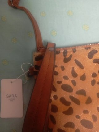 Bolso bandolera nuevo  estampado leopardo