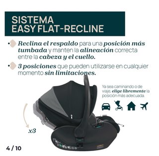 Silla Coche Chicco First Seat Recline + ISOFIX