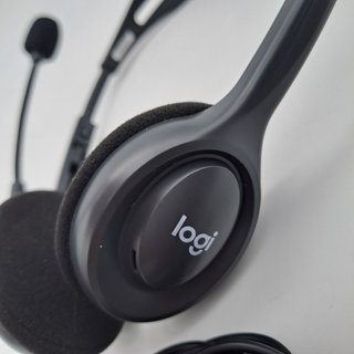 Logitech H111 Cuffie Stereo con Microfono Jack 3,5