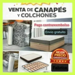 DORMITORIO  / Canapé, Colchón y Cabezales