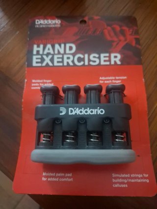 D'Addario Varigrip Ejercitador de Manos y dedos