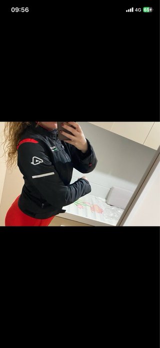 Giacca Moto ACERBIS Nero/Rosso