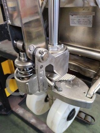 Transpaleta Acero Inoxidable Hidráulica 2000 Kg - 1150x540 mm
