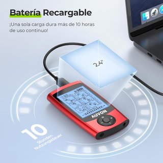 Electroestimulador TENS AUVON 24 modos