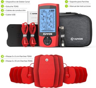 Electroestimulador TENS AUVON 24 modos