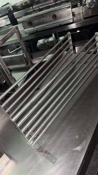 Baldas de acero 80cm (2 unidades) a 60€ cada