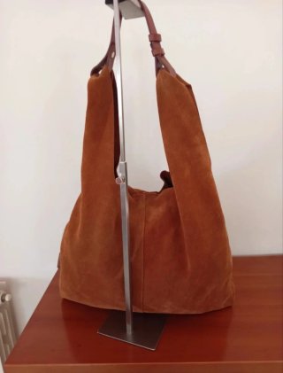 Borsa Nardelli Camoscio Marrone