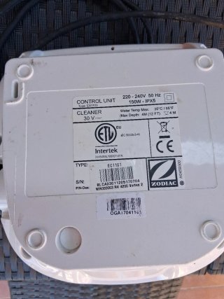 Transformador Limpiafondos
