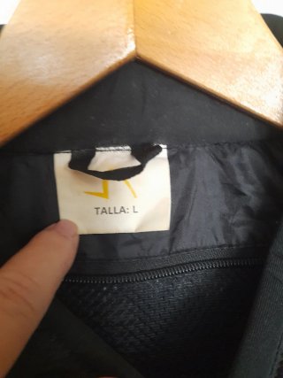 Chaqueta Moto Talla L Negra Naranja