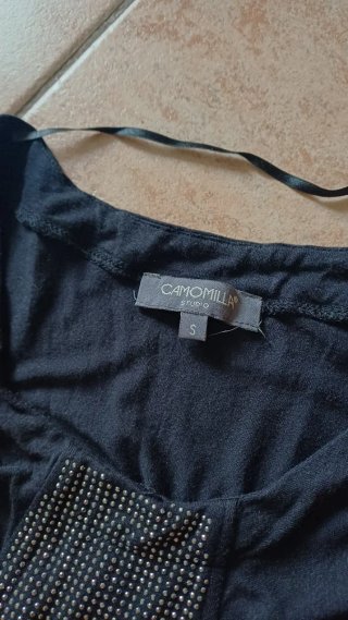 Vestito Camomilla nero taglia S