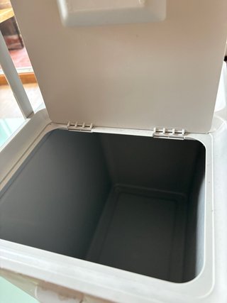 2 Cubos Hallbar Basura Ikea Grises Plástico