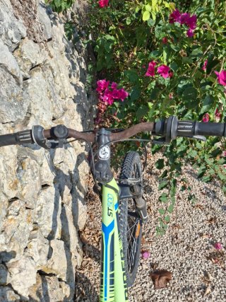 Bicicleta infantil Rockrider verde