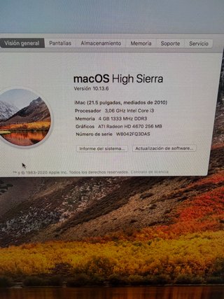 Imac 21,5 Apple + Mueble Opcional