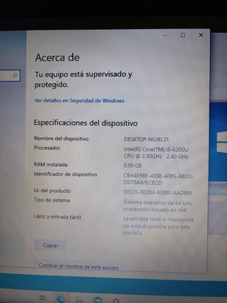Portátil HP Blanco