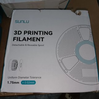 5 royosFilamentos SUNLU para Impresora 3D