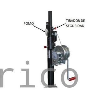 Elevador Telescópico Manual 4000 mm 100 kg Aire Acondicionado - 10603