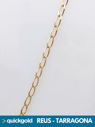 040-435 CADENA ORO 18K BILBAINA 50CM