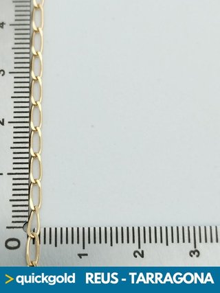 040-435 CADENA ORO 18K BILBAINA 50CM