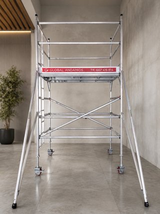 - Andamio Aluminio Automontable