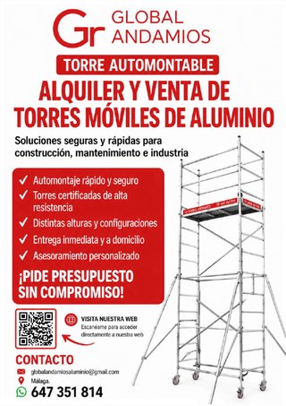 - Andamio Aluminio Automontable