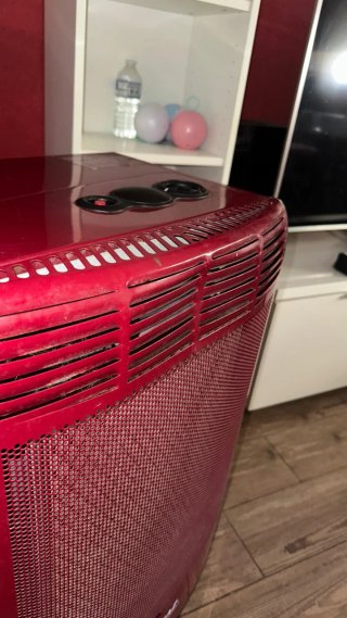 Estufa de gas Campingaz roja