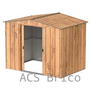 Caseta Metálica Top Artemisa 173x261x204 cm - Duramax