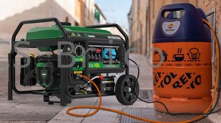 Generador Dual Propano - Gasolina NATURA 3500W - 230V