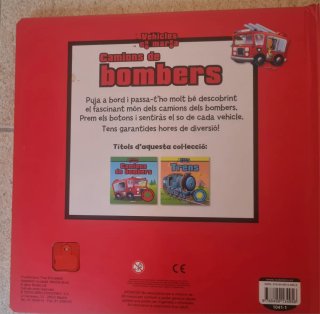 Llibre infantil Camions de bombers