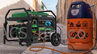 Generador Dual Propano - Gasolina NATURA 5500W - 230V