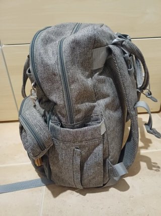 Mochila BabbleRoo Gris