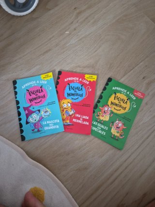 Libros Escuela de Monstruos