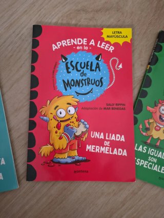 Libros Escuela de Monstruos