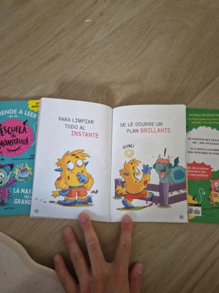 Libros Escuela de Monstruos