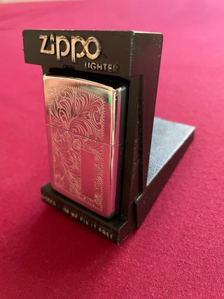 Encendedor Zippo Venetian original 1988 con caja