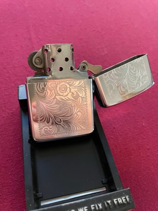 Encendedor Zippo Venetian original 1988 con caja