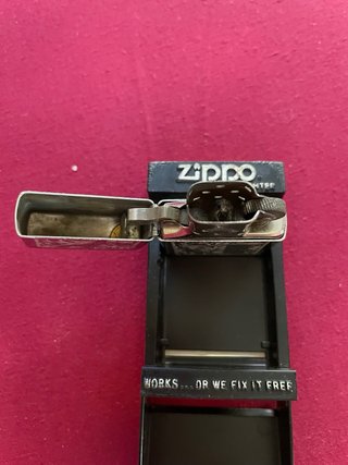Encendedor Zippo Venetian original 1988 con caja