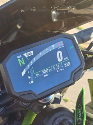 Kawasaki Z900 A2 Performance Negra/Verde