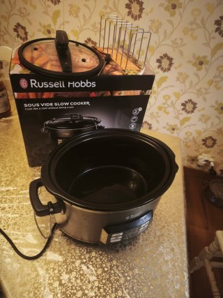 Russell Hobbs de 6,5 lts, con sonda de temperatura