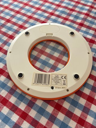 Báscula de cocina Jata Hogar naranja